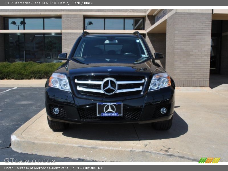 Black / Black 2012 Mercedes-Benz GLK 350 4Matic