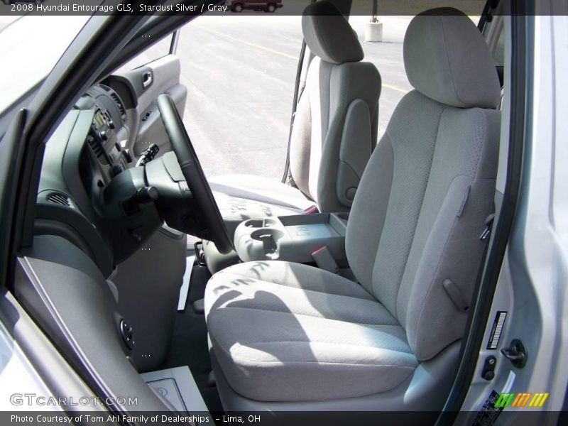 Stardust Silver / Gray 2008 Hyundai Entourage GLS