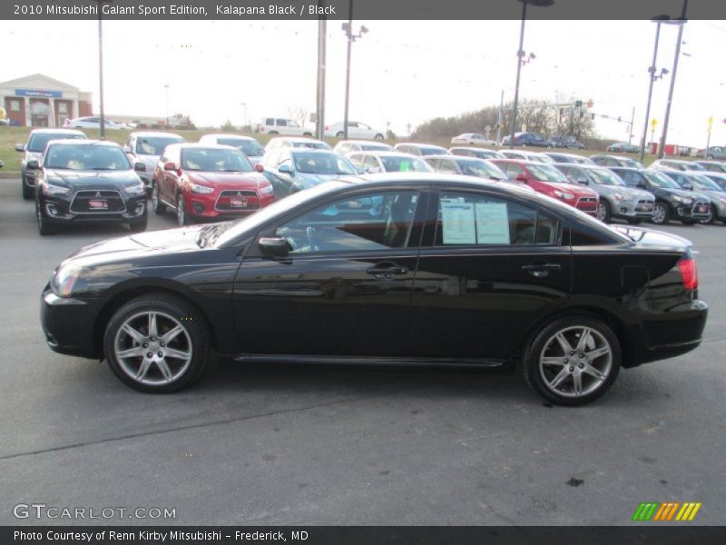 Kalapana Black / Black 2010 Mitsubishi Galant Sport Edition