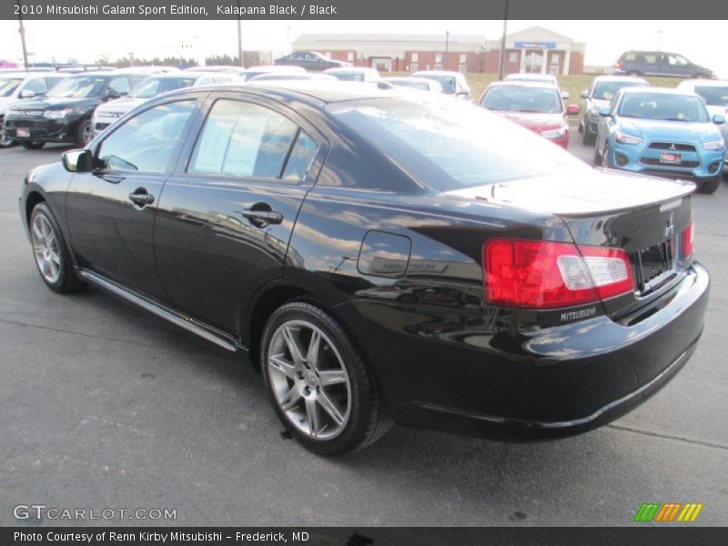 Kalapana Black / Black 2010 Mitsubishi Galant Sport Edition