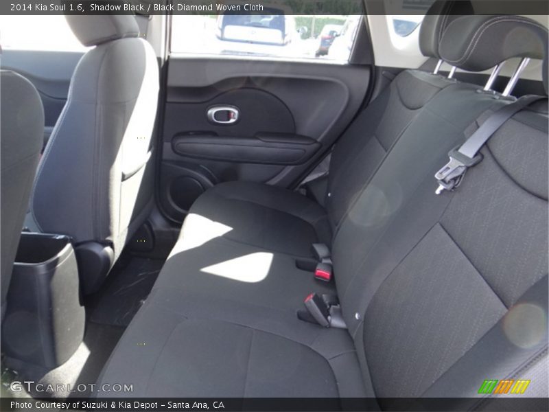 Shadow Black / Black Diamond Woven Cloth 2014 Kia Soul 1.6