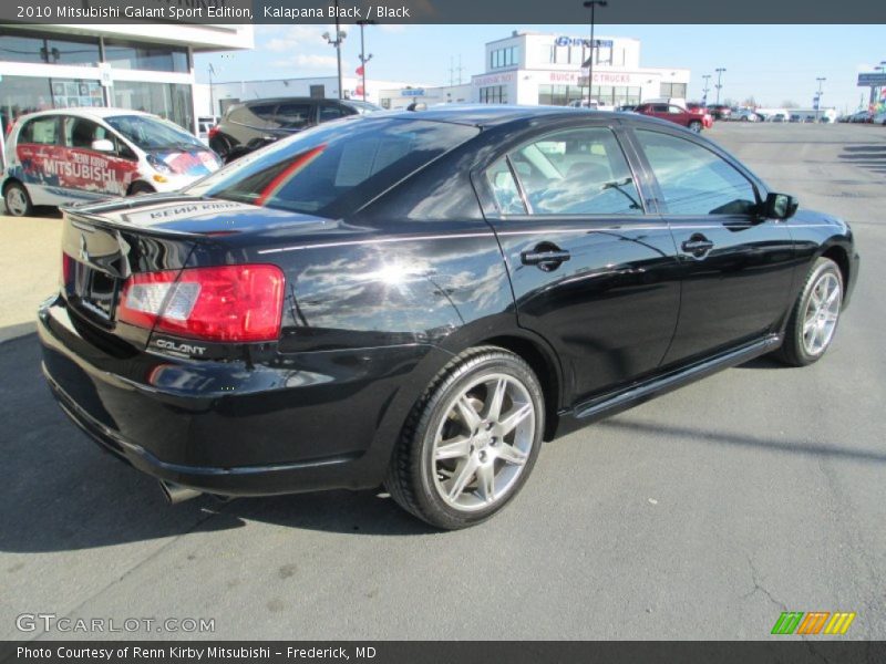 Kalapana Black / Black 2010 Mitsubishi Galant Sport Edition