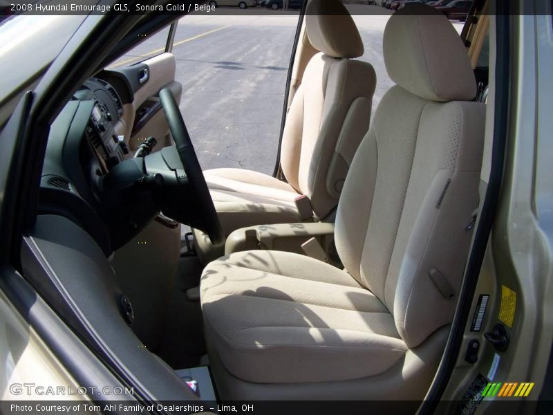 Sonora Gold / Beige 2008 Hyundai Entourage GLS