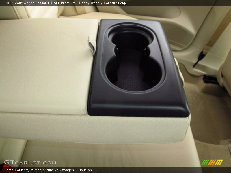 Candy White / Cornsilk Beige 2014 Volkswagen Passat TDI SEL Premium