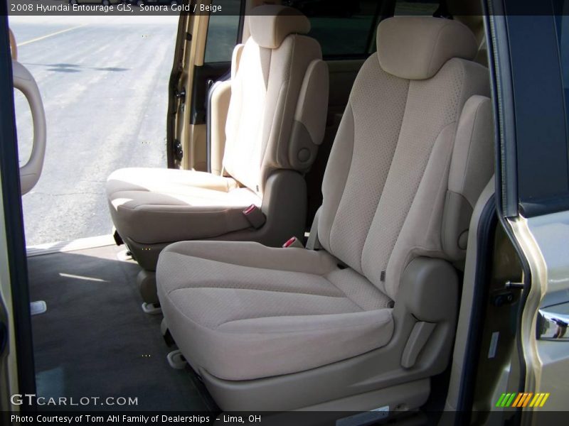 Sonora Gold / Beige 2008 Hyundai Entourage GLS