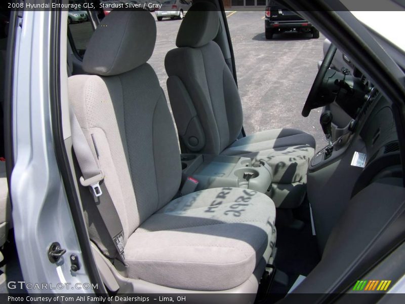 Stardust Silver / Gray 2008 Hyundai Entourage GLS