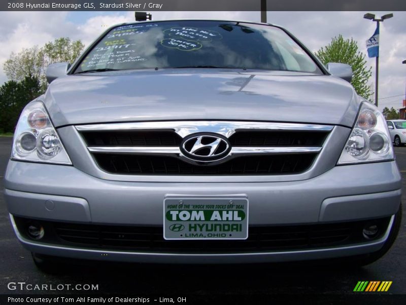 Stardust Silver / Gray 2008 Hyundai Entourage GLS