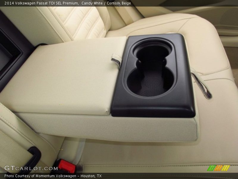 Candy White / Cornsilk Beige 2014 Volkswagen Passat TDI SEL Premium