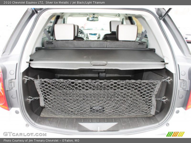 Silver Ice Metallic / Jet Black/Light Titanium 2010 Chevrolet Equinox LTZ