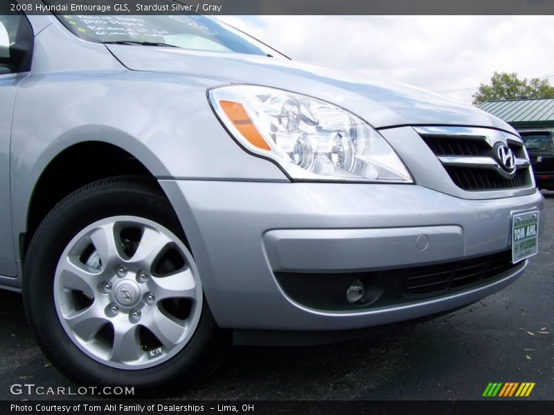 Stardust Silver / Gray 2008 Hyundai Entourage GLS