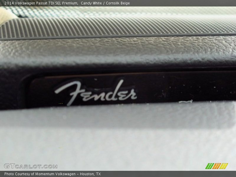 Candy White / Cornsilk Beige 2014 Volkswagen Passat TDI SEL Premium