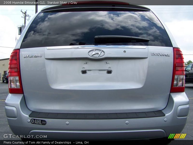 Stardust Silver / Gray 2008 Hyundai Entourage GLS