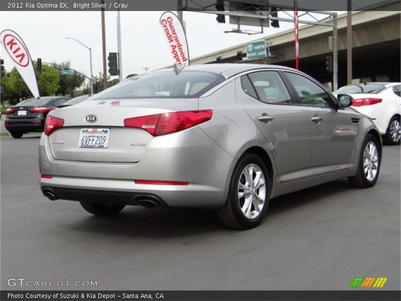 Bright Silver / Gray 2012 Kia Optima EX