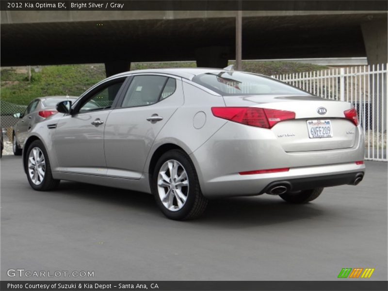 Bright Silver / Gray 2012 Kia Optima EX