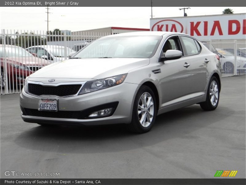 Bright Silver / Gray 2012 Kia Optima EX