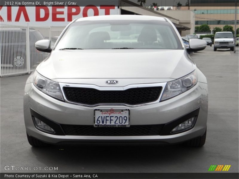 Bright Silver / Gray 2012 Kia Optima EX