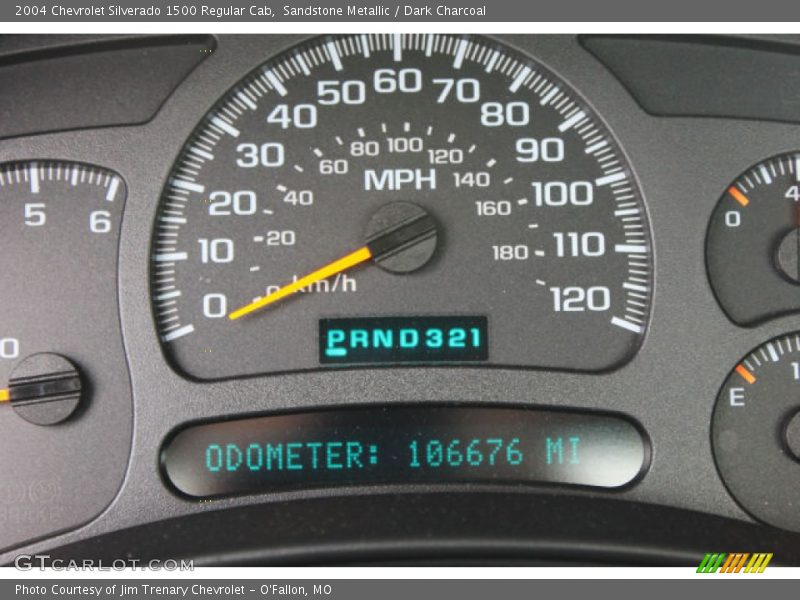  2004 Silverado 1500 Regular Cab Regular Cab Gauges
