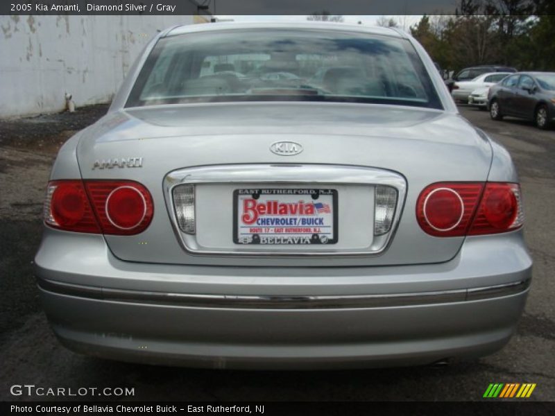 Diamond Silver / Gray 2005 Kia Amanti