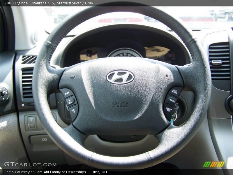 Stardust Silver / Gray 2008 Hyundai Entourage GLS