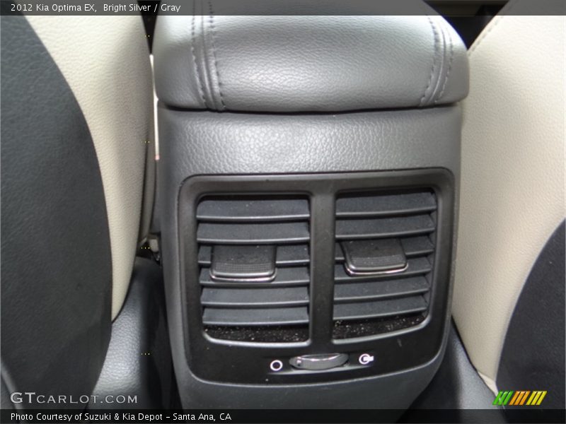 Bright Silver / Gray 2012 Kia Optima EX