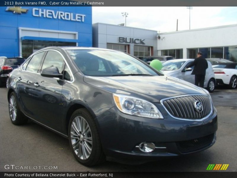 Cyber Gray Metallic / Cashmere 2013 Buick Verano FWD