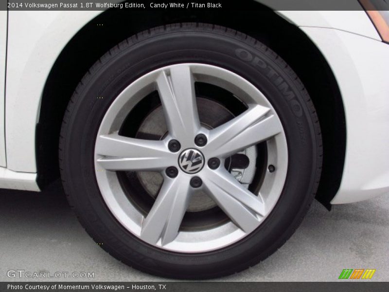 Candy White / Titan Black 2014 Volkswagen Passat 1.8T Wolfsburg Edition