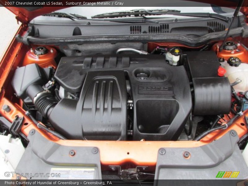  2007 Cobalt LS Sedan Engine - 2.2L DOHC 16V Ecotec 4 Cylinder