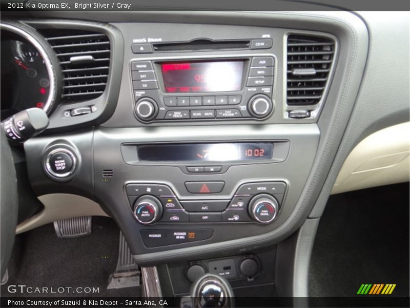 Bright Silver / Gray 2012 Kia Optima EX