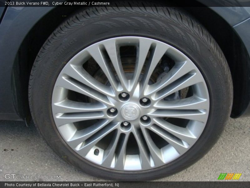 Cyber Gray Metallic / Cashmere 2013 Buick Verano FWD