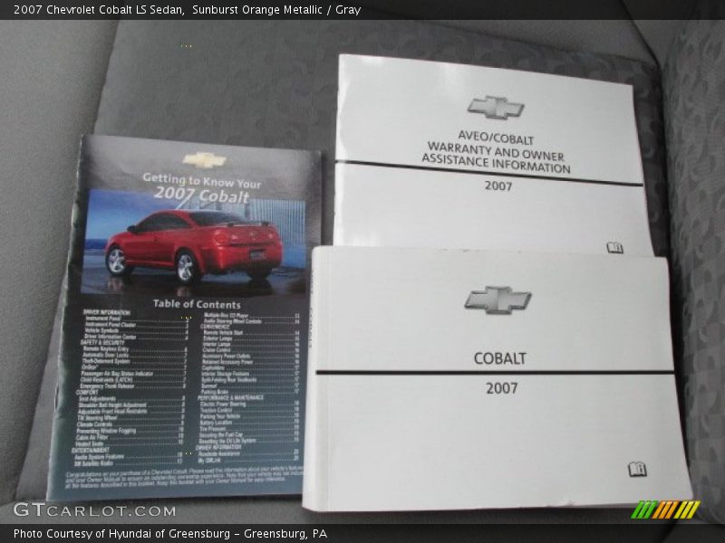 Books/Manuals of 2007 Cobalt LS Sedan