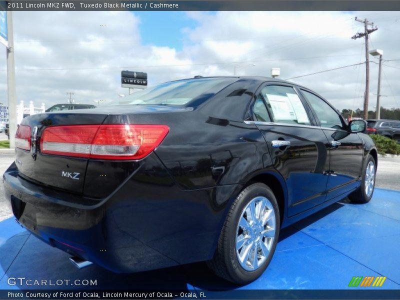 Tuxedo Black Metallic / Cashmere 2011 Lincoln MKZ FWD