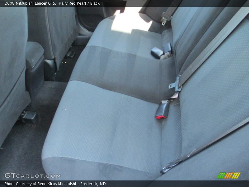 Rally Red Pearl / Black 2008 Mitsubishi Lancer GTS