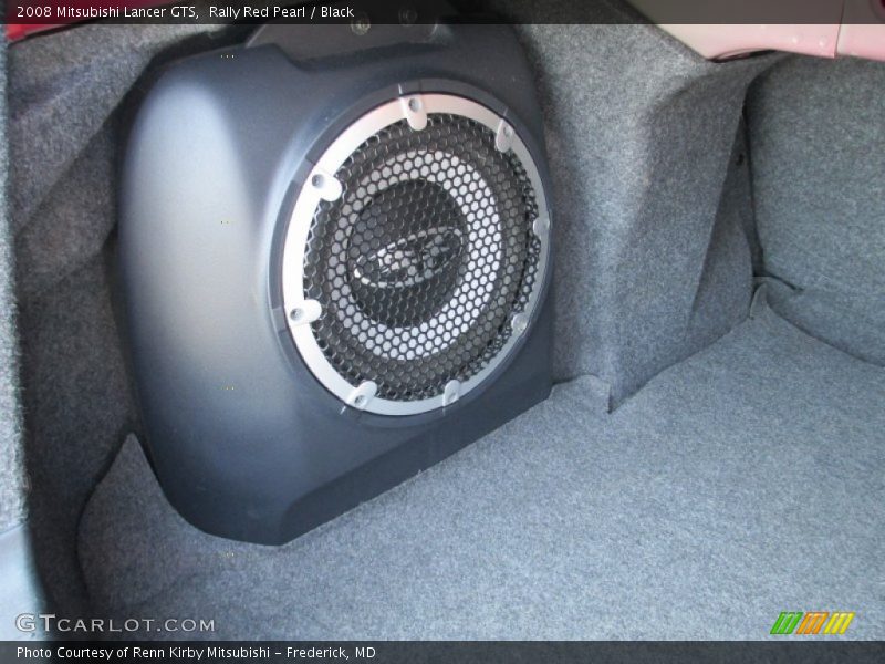 Rally Red Pearl / Black 2008 Mitsubishi Lancer GTS