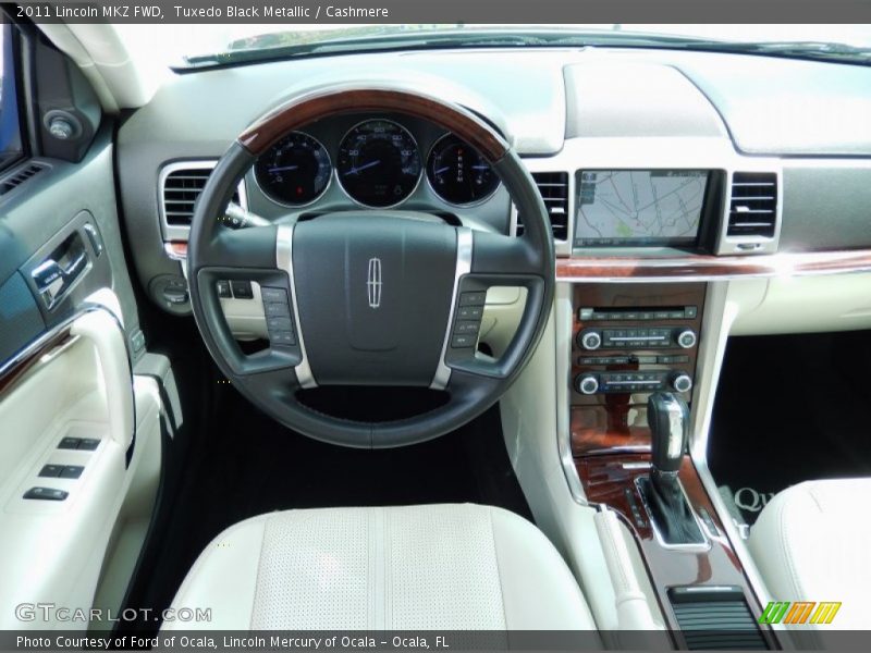 Tuxedo Black Metallic / Cashmere 2011 Lincoln MKZ FWD