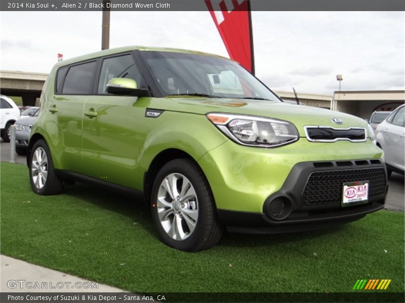 Alien 2 / Black Diamond Woven Cloth 2014 Kia Soul +