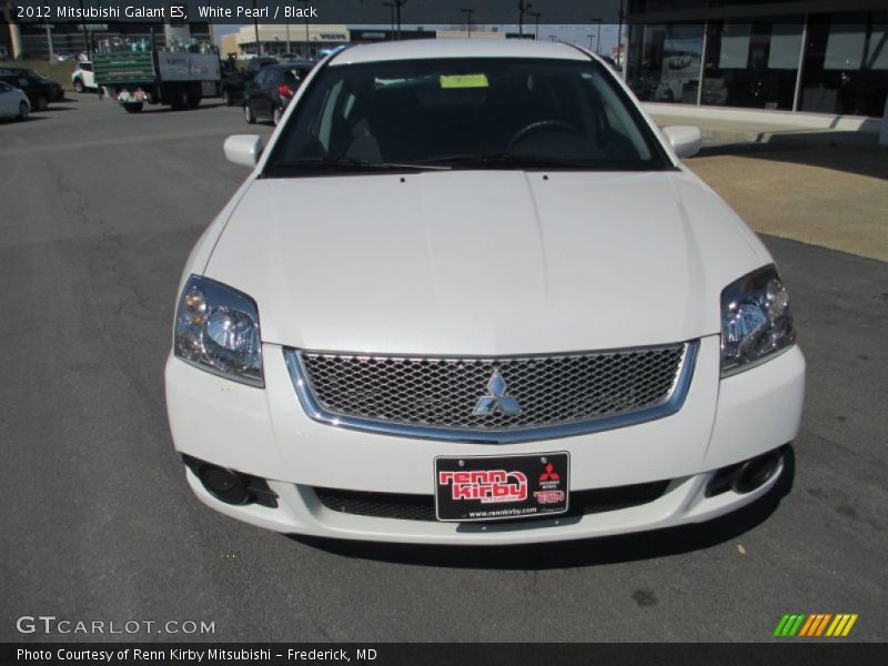 White Pearl / Black 2012 Mitsubishi Galant ES
