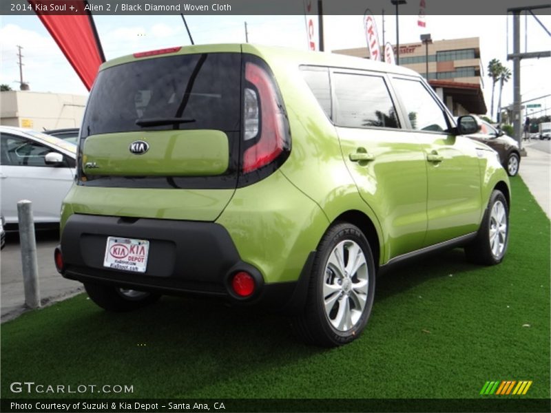 Alien 2 / Black Diamond Woven Cloth 2014 Kia Soul +