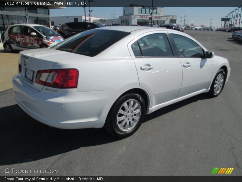 White Pearl / Black 2012 Mitsubishi Galant ES