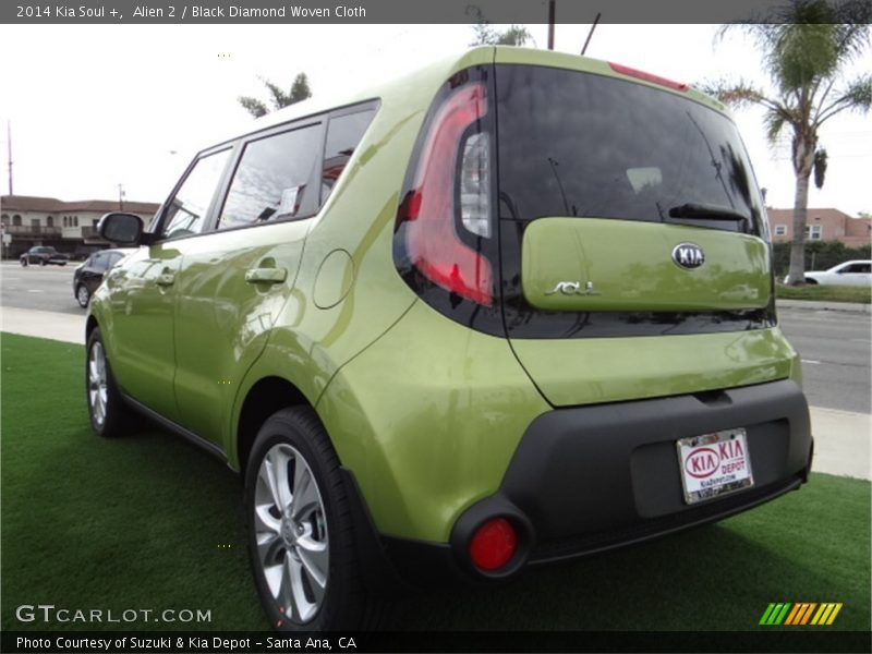 Alien 2 / Black Diamond Woven Cloth 2014 Kia Soul +
