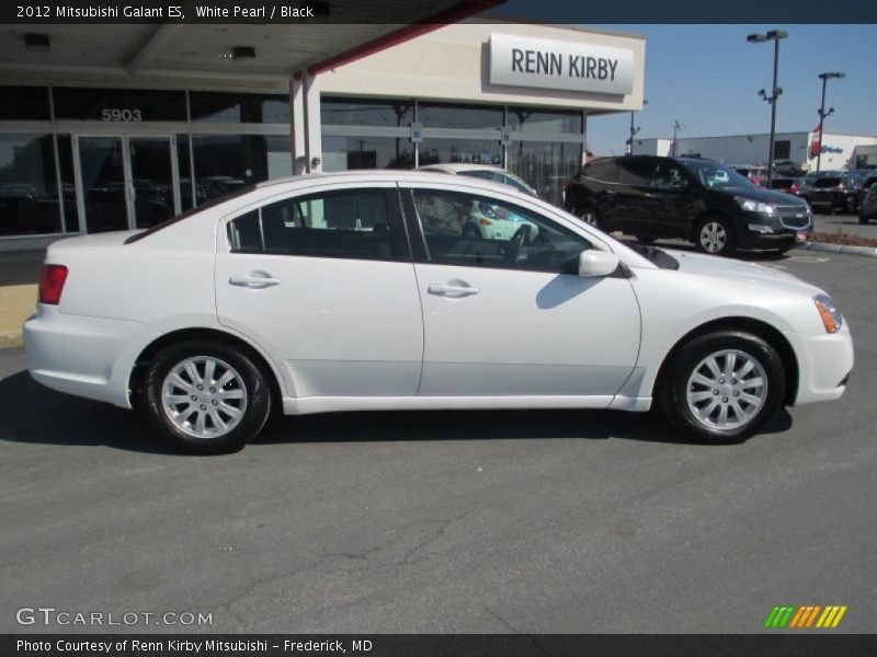 White Pearl / Black 2012 Mitsubishi Galant ES