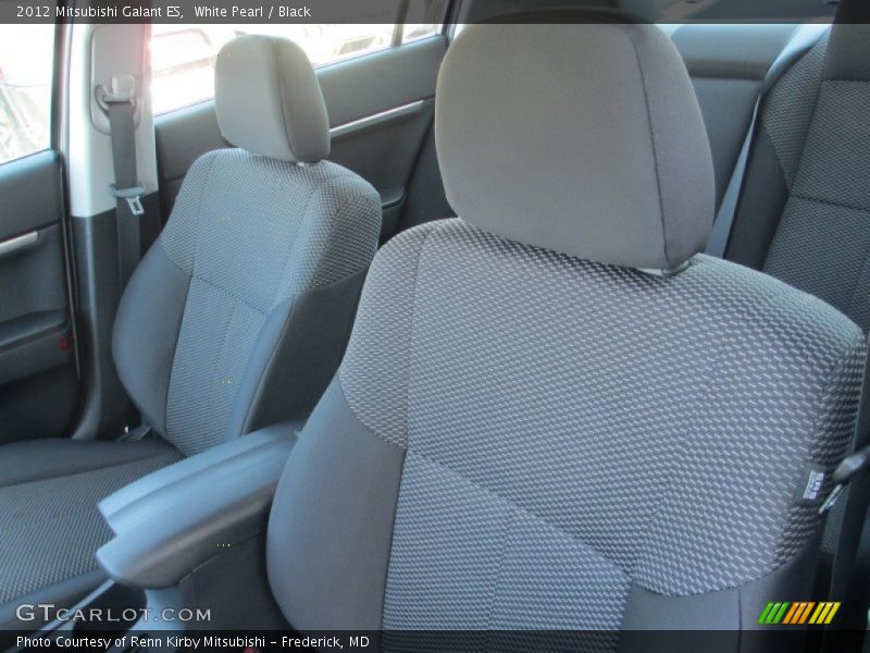 White Pearl / Black 2012 Mitsubishi Galant ES