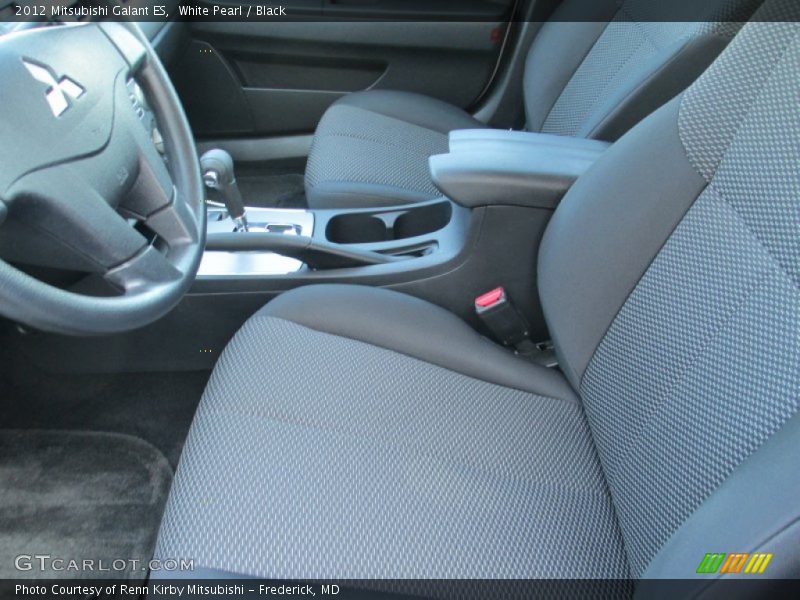 White Pearl / Black 2012 Mitsubishi Galant ES
