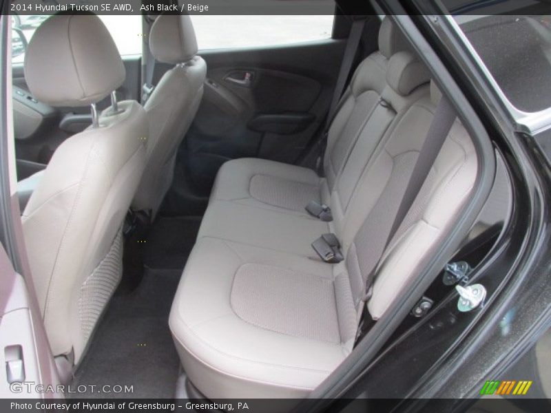 Ash Black / Beige 2014 Hyundai Tucson SE AWD
