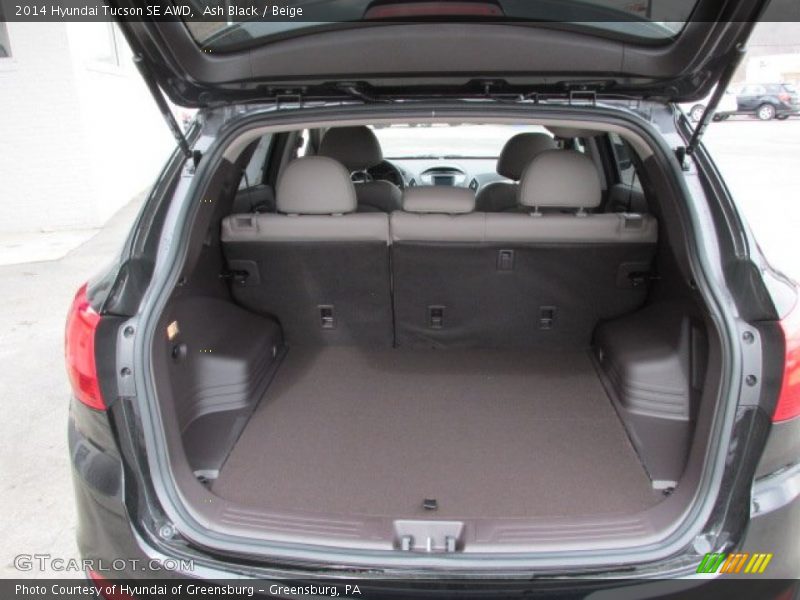Ash Black / Beige 2014 Hyundai Tucson SE AWD