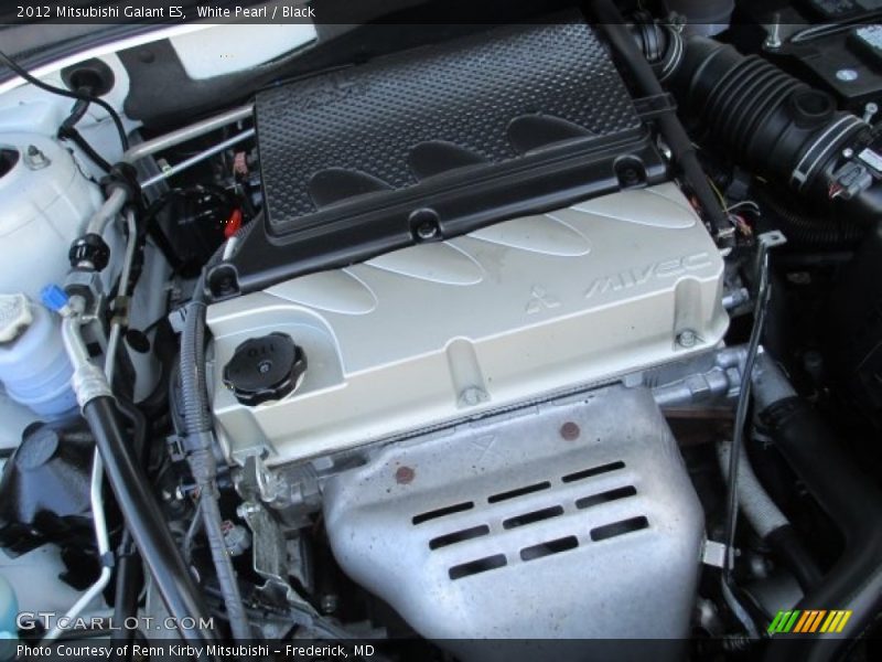 White Pearl / Black 2012 Mitsubishi Galant ES