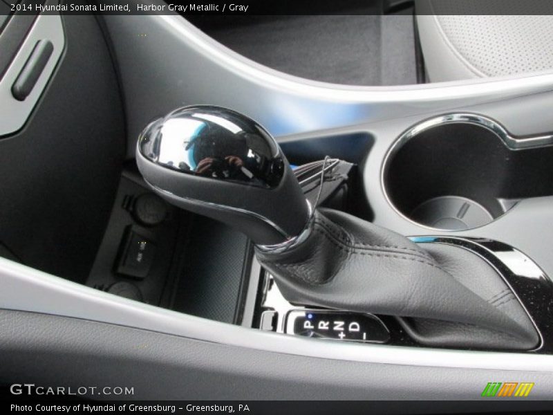 Harbor Gray Metallic / Gray 2014 Hyundai Sonata Limited