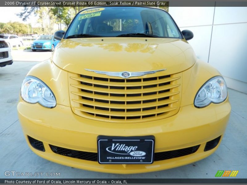 Solar Yellow / Pastel Slate Gray 2006 Chrysler PT Cruiser Street Cruiser Route 66 Edition