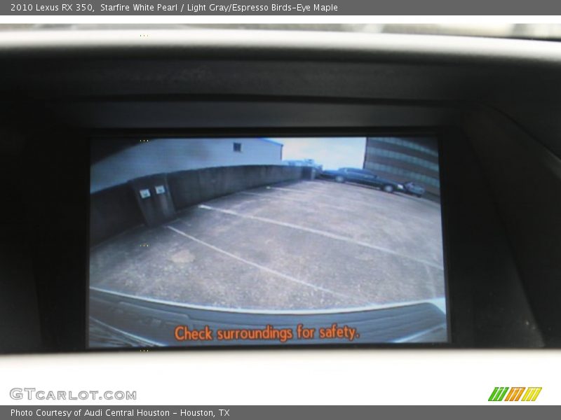 Starfire White Pearl / Light Gray/Espresso Birds-Eye Maple 2010 Lexus RX 350