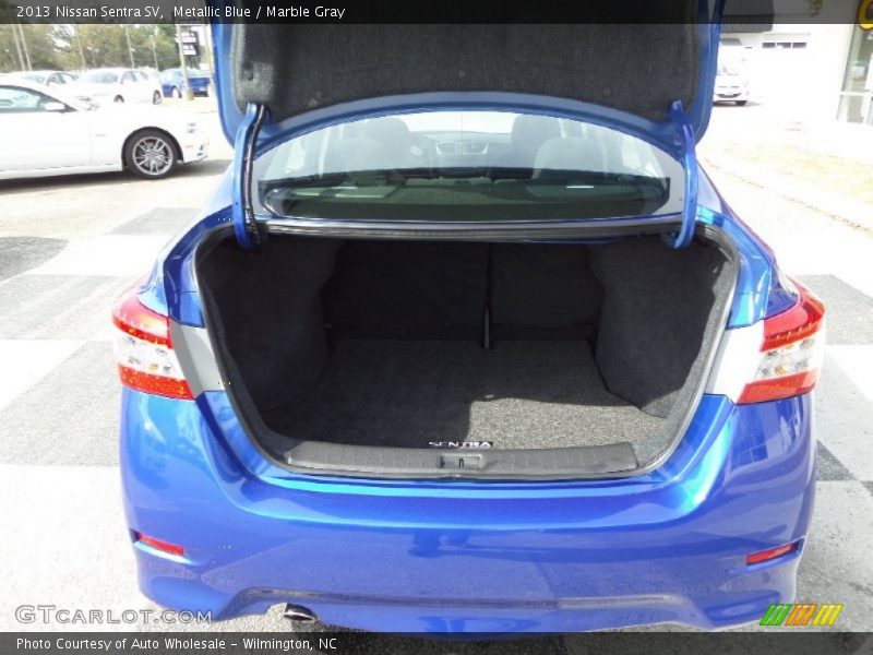 Metallic Blue / Marble Gray 2013 Nissan Sentra SV