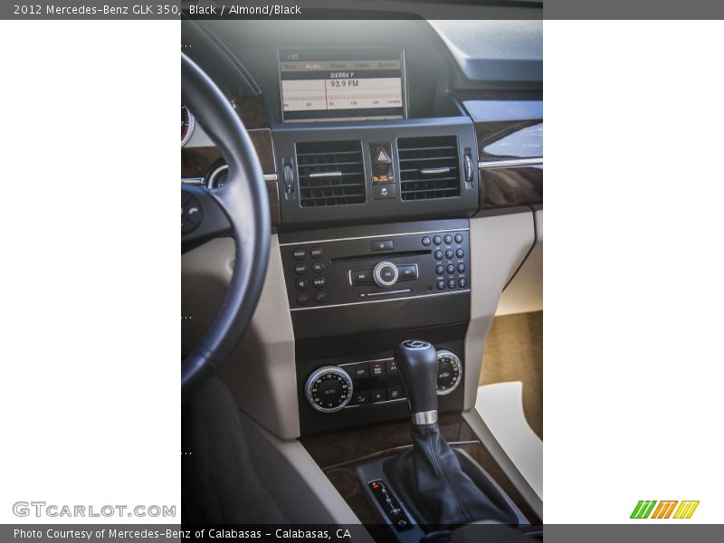 Black / Almond/Black 2012 Mercedes-Benz GLK 350